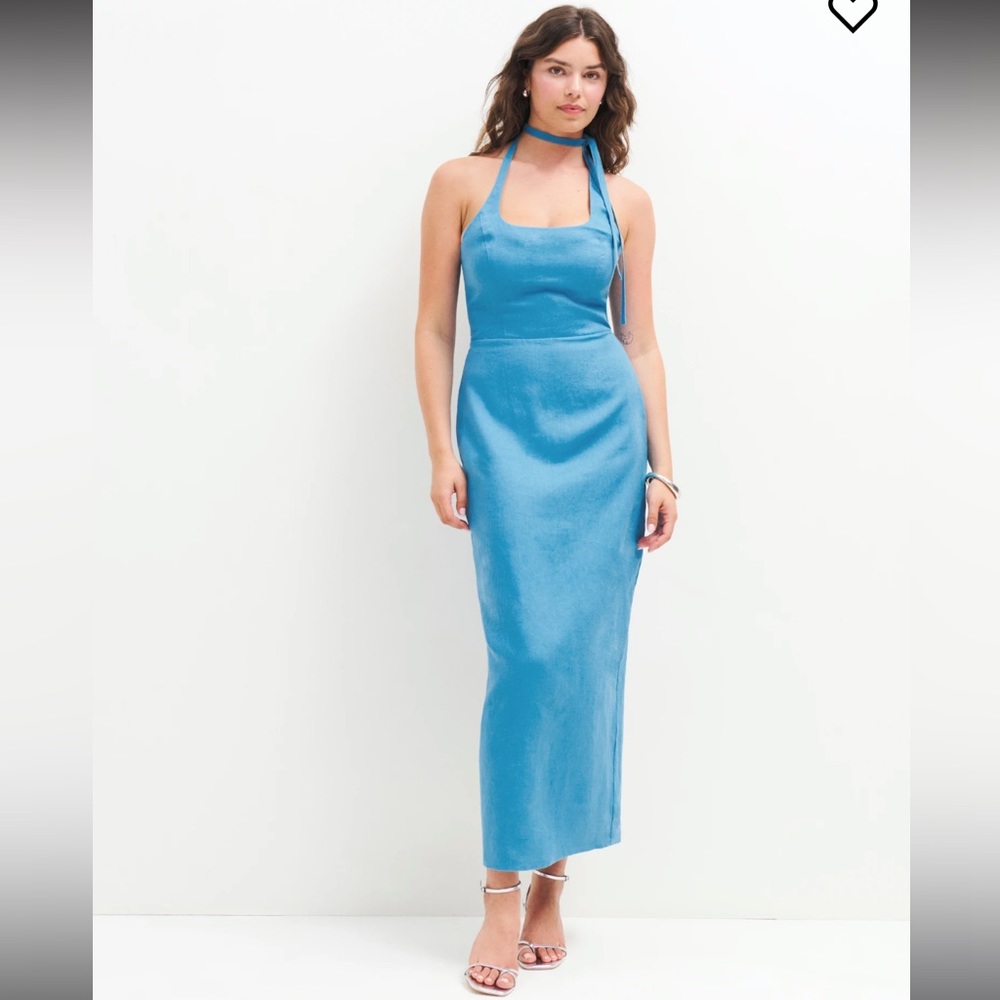 Reformation linen dress